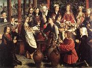 DAVID, Gerard The Marriage at Cana fg Sweden oil painting artist